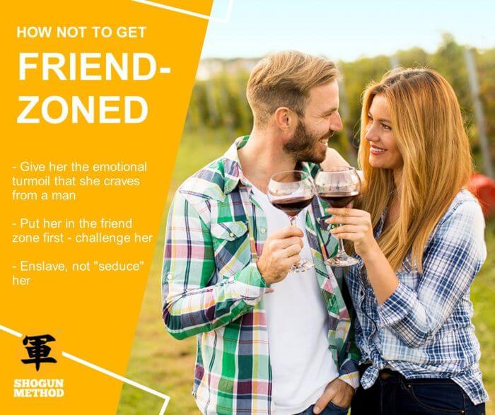 How not to get friendzoned - infographic
